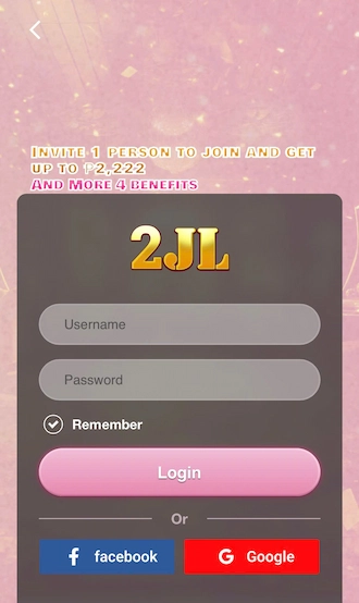 players enter 2 pieces of information: username and password.