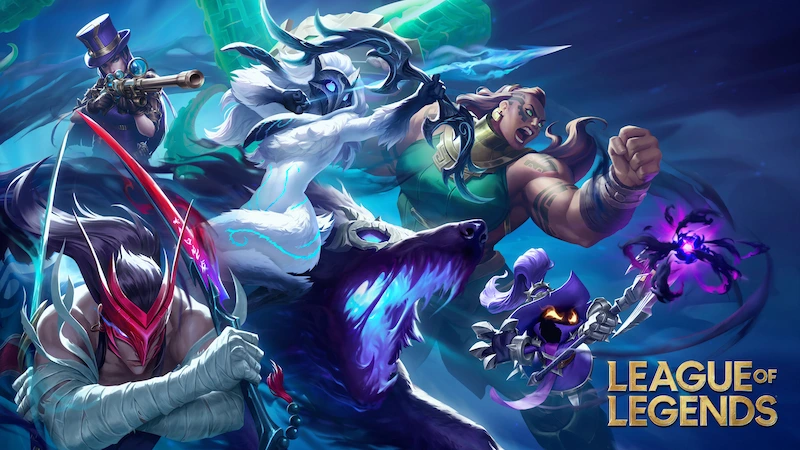 Popular games in Esport betting - LOL