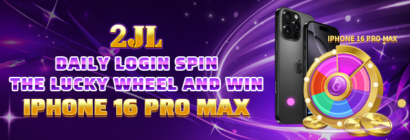 DAILY LOGIN AND SPIN THE LUCKY WHEEL TO WIN IPHONE 16 PRO MAX